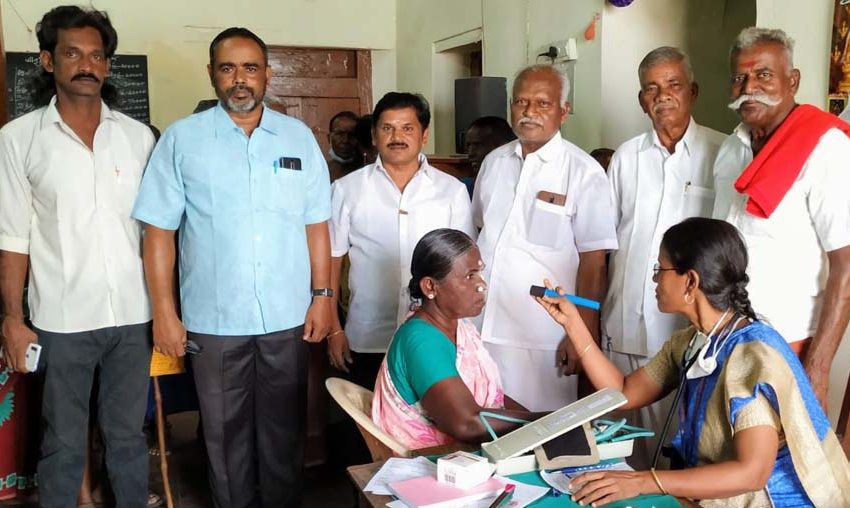  கோவில்பட்டியில் இலவச கண் பரிசோதனை முகாம்
