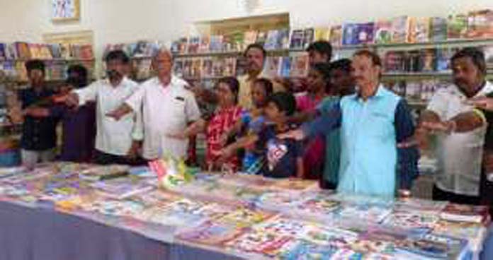  கோவில்பட்டி புத்தக கண்காட்சியில் உலக தற்கொலை முயற்சி தடுப்பு தினம்