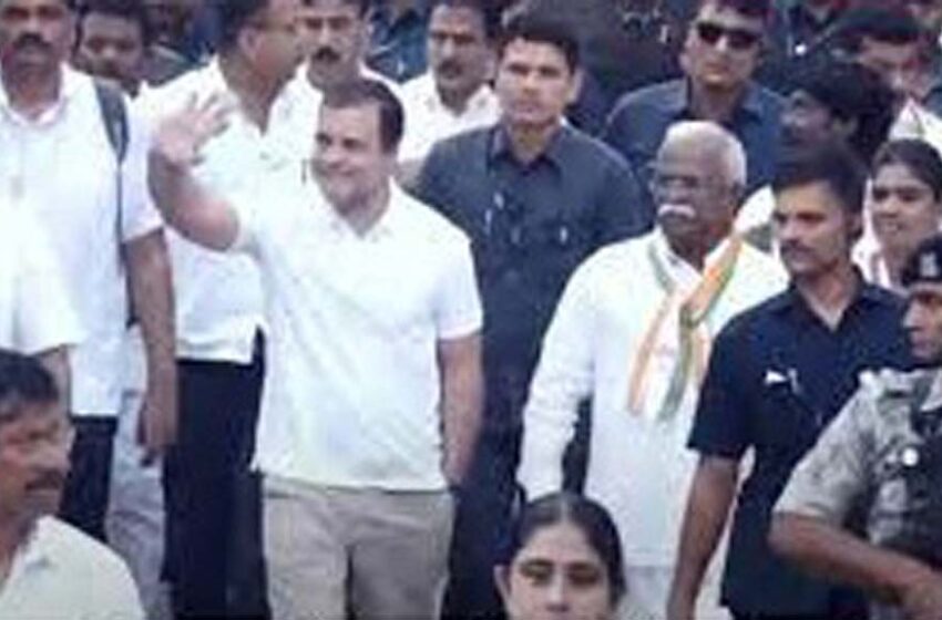  கன்னியாகுமரி மாவட்டத்தில் 4-வது நாளாக ராகுல்காந்தி பாதயாத்திரை