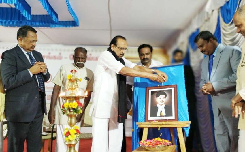  கோவில்பட்டி நீதிமன்றத்தில்,  மறைந்த வழக்கறிஞர் பரமசிவம் பெயரில் நூலகம் திறப்பு