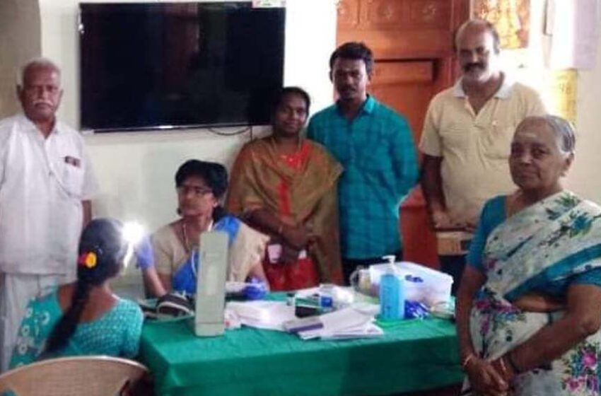  கோவில்பட்டியில் இலவச கண் பரிசோதனை முகாம்