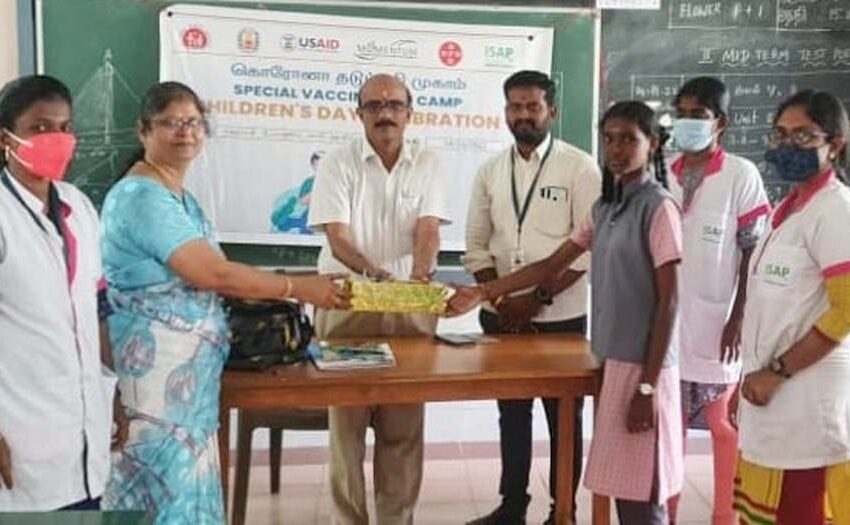  ஓவியப் போட்டியில் வெற்றி பெற்ற மாணவ, மாணவிகளுக்கு பரிசு