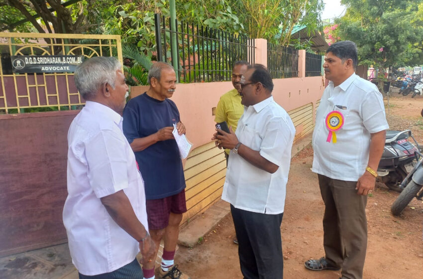  கோவில்பட்டி நாடார் உறவின்முறை சங்க தேர்தல்: ஏ.பி.கே பழனிச்செல்வம் அணி வேட்பாளர்கள் தீவிர வாக்கு சேகரிப்பு