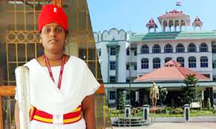  மதுரை ஐகோர்ட்டு கிளையில் முதல் பெண் `சோப்தார்’ நியமனம்