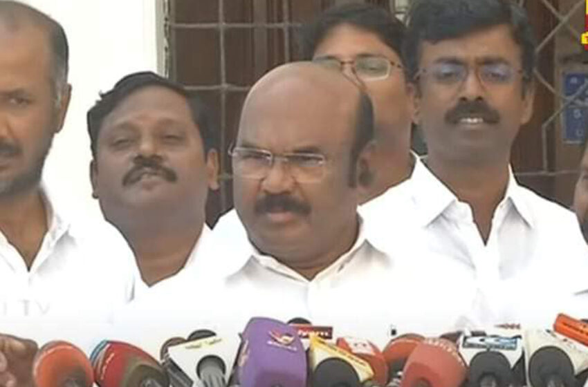  ஈரோடு கிழக்கு இடைத்தேர்தலில் பணநாயகத்தை மட்டுமே நம்பி ஆளுங்கட்சி அத்துமீறல் ; டி.ஜெயக்குமார் குற்றச்சாட்டு