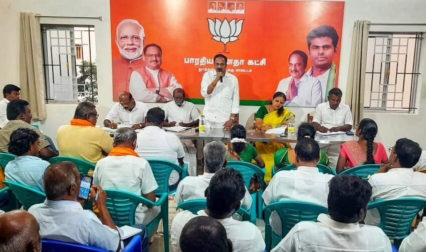  கோவில்பட்டியில் ஒதுக்கப்பட்ட நிதியில் வேறு இடத்தில் புதிய சந்தை ; பா.ஜனதா வலியுறுத்தல்