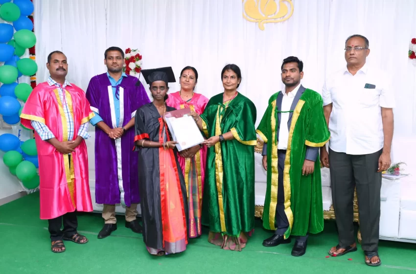  கோவில்பட்டி ஆஸ்கார் கல்லூரி பட்டமளிப்பு விழா