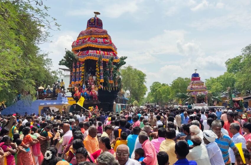  கழுகுமலை கழுகாசலமூர்த்தி கோயில் தேரோட்டம்