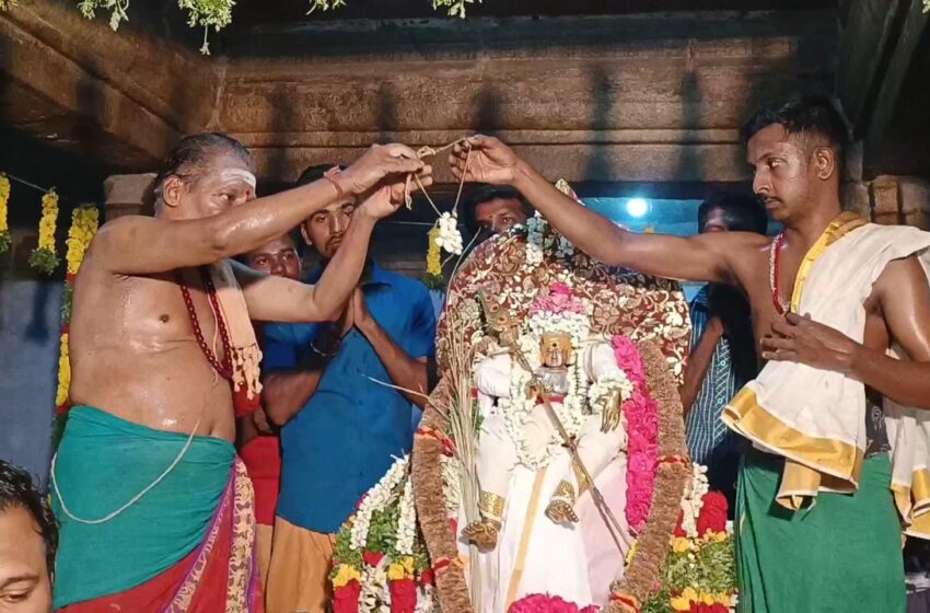  கழுகுமலை கழுகாசலமூர்த்தி கோயில்  திருக்கல்யாண நிகழ்ச்சி