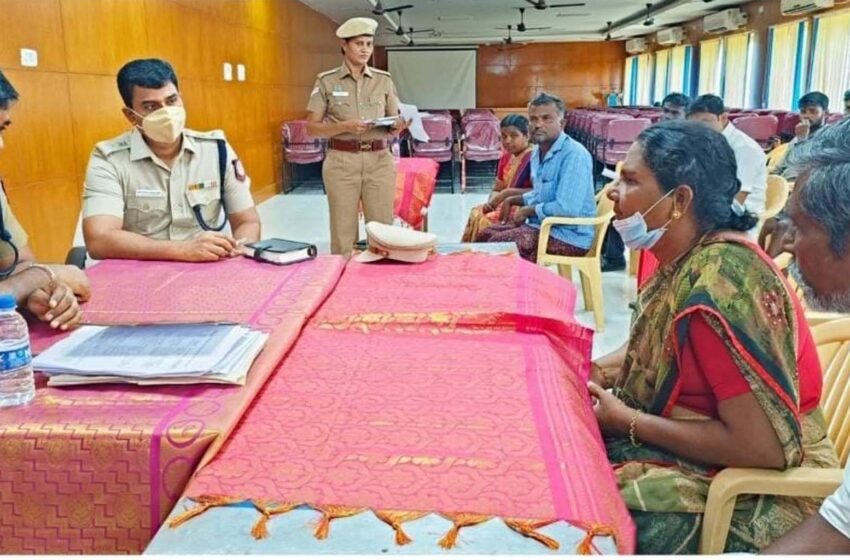  தூத்துக்குடி மாவட்ட காவல்துறை அலுவலகத்தில் குறைதீர்க்கும் கூட்டம்; 29 பேர் நேரில் மனு