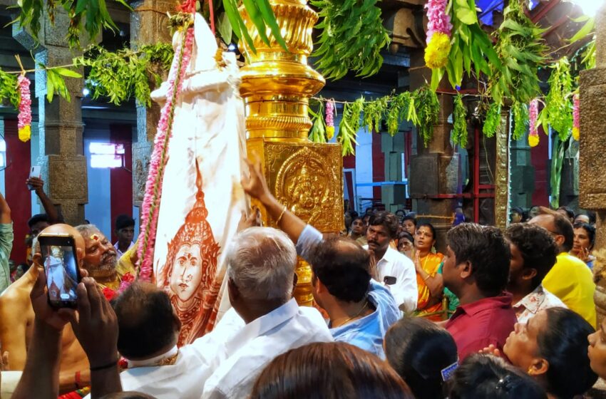  கோவில்பட்டி பத்திரகாளியம்மன் கோவில் சித்திரை திருவிழா தொடக்கம் ; 11 நாள் நிகழ்ச்சிகள் முழு விவரம்