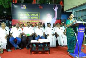  திராவிட மாடல் ஆட்சி இந்தியாவிற்கே  வழிகாட்டுகிறது; அமைச்சர் கீதாஜீவன் பெருமிதம்