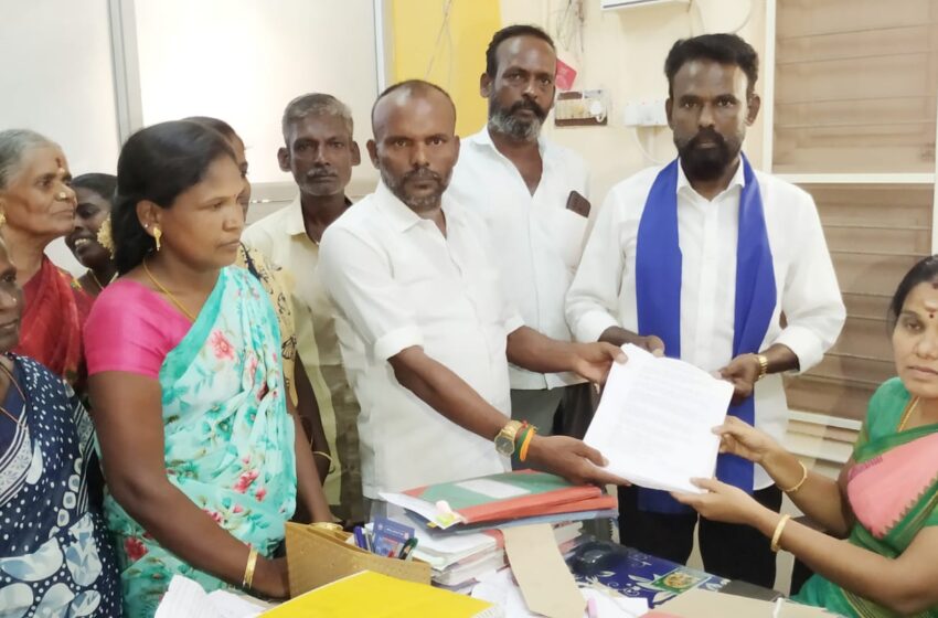  தெற்கு இலுப்பையூரணிக்கு சீவலப்பேரி குடிநீர்: பறையர் மக்கள் முன்னேற்ற கழகத்தினர் கோரிக்கை  