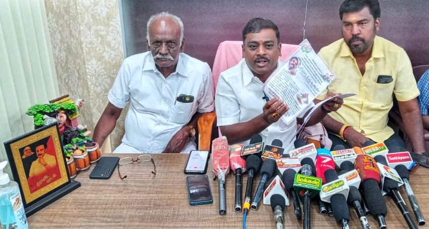  கோவில்பட்டியில் 2-வது குடிநீர் திட்டப்பணிகள் சரிவர செய்யவில்லை; அ.தி.மு.க. மீது நகரசபை தலைவர் குற்றச்சாட்டு