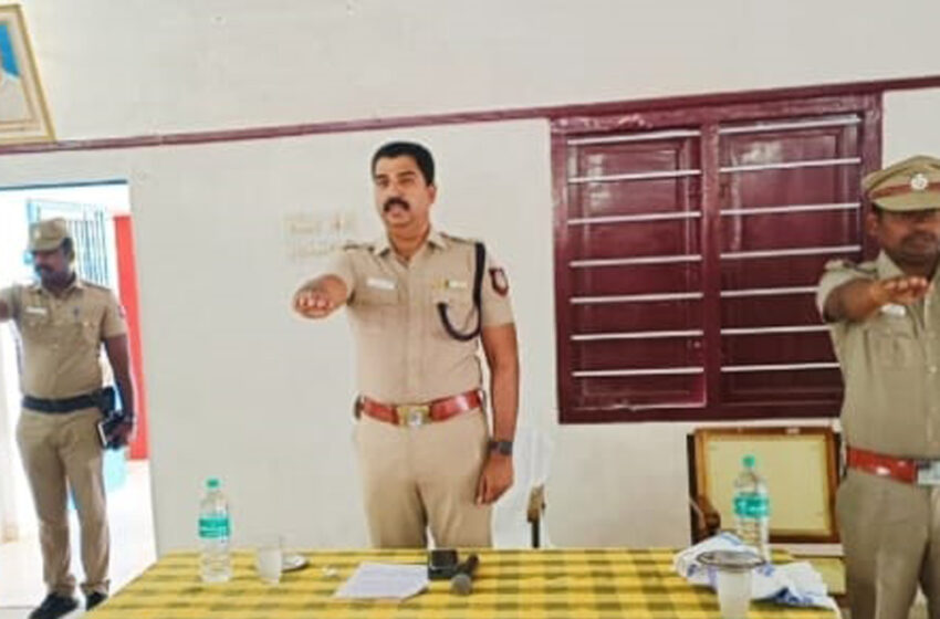  குற்றங்கள் இல்லாத தூத்துக்குடி மாவட்டத்தை உருவாக்குவோம்; போலீஸ் சூப்பிரண்டு முன்னிலையில் பொதுமக்கள் உறுதிமொழி
