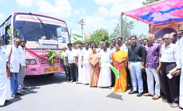  கோவில்பட்டி கூடுதல் பேருந்து நிலையத்திலிருந்து அண்ணா பேருந்து நிலையத்திற்கு அரசு பஸ் சேவை தொடக்கம்