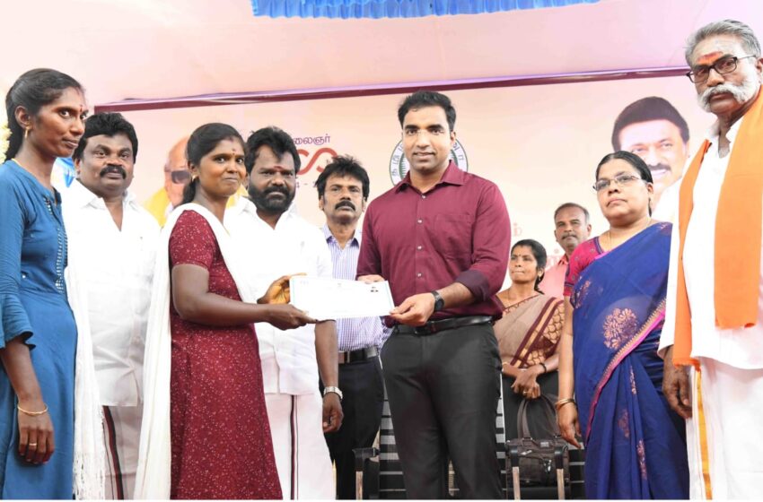 மக்கள் தொடர்பு முகாமில் நலத்திட்ட உதவிகள்; ஆட்சியர் செந்தில்ராஜ் வழங்கினார்