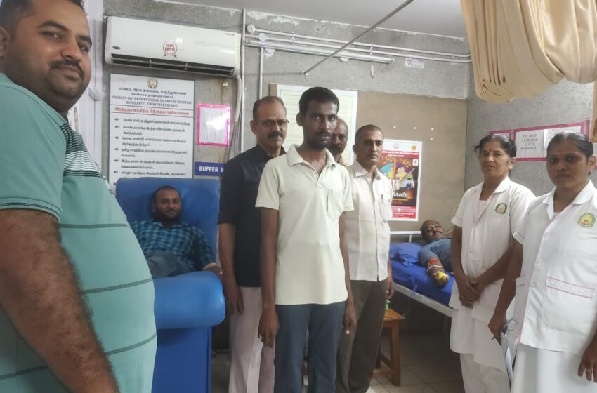  கம்ம நாயுடு மகாஜன சங்கம் சார்பில் ரத்ததான முகாம்