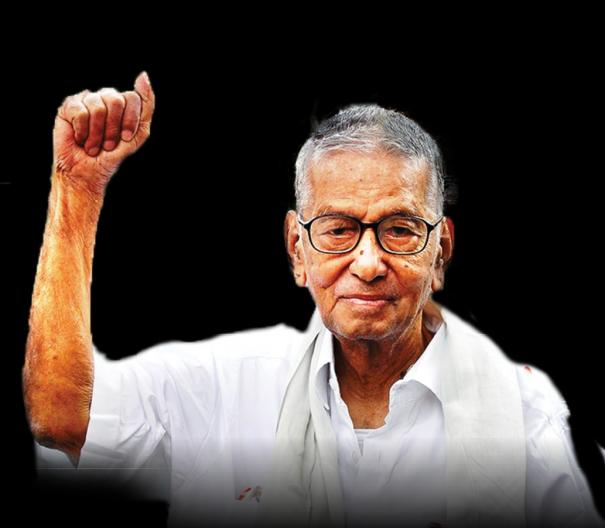  அரசு மரியாதையுடன் சங்கரய்யா உடல் தகனம்