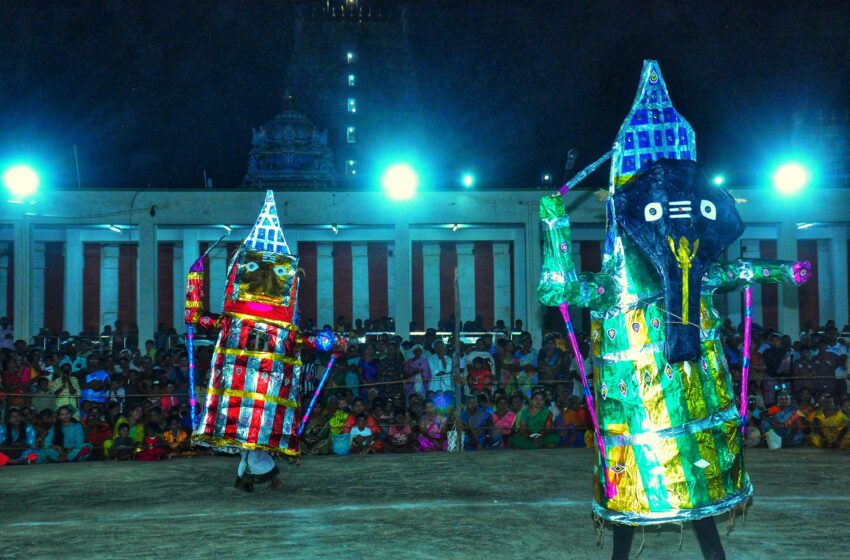  கோவில்பட்டி செண்பகவல்லி அம்மன் கோவில் மைதானத்தில் சூரசம்ஹாரம்