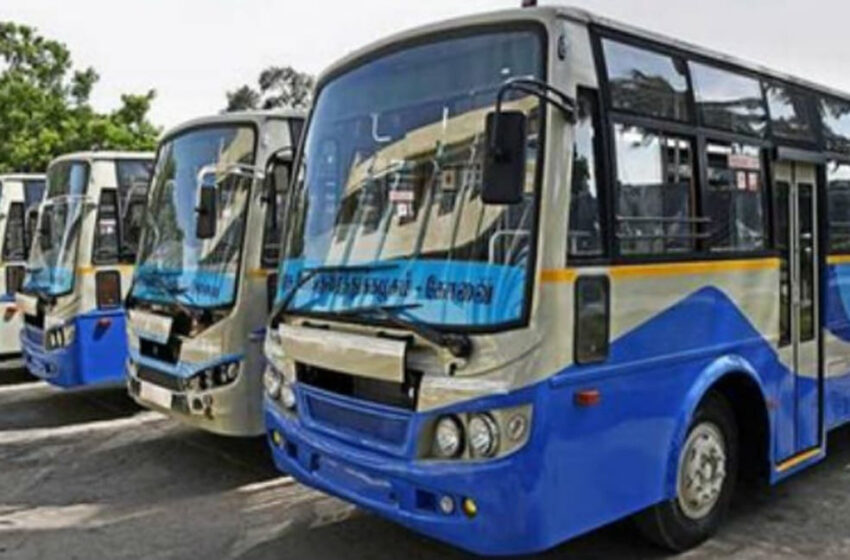  தூத்துக்குடியில் இருந்து திருநெல்வேலி, மதுரை வழியாக  பஸ் போக்குவரத்து தொடக்கம்: திருச்செந்தூர் வழி பஸ்கள் நிறுத்தம்