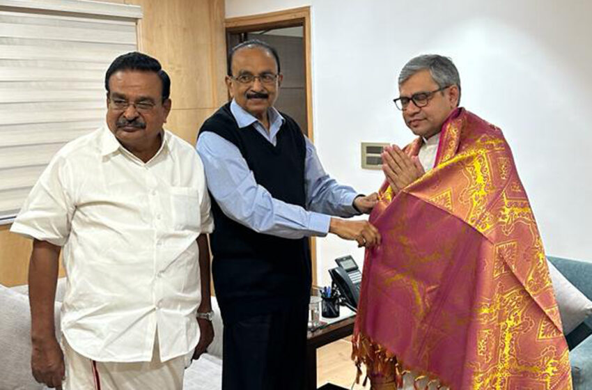  கோவில்பட்டியில் வந்தே பாரத் ரெயில் நின்று செல்ல நடவடிக்கை; மத்திய ரெயில்வே மந்திரியிடம் வைகோ நேரில்  வலியுறுத்தல்