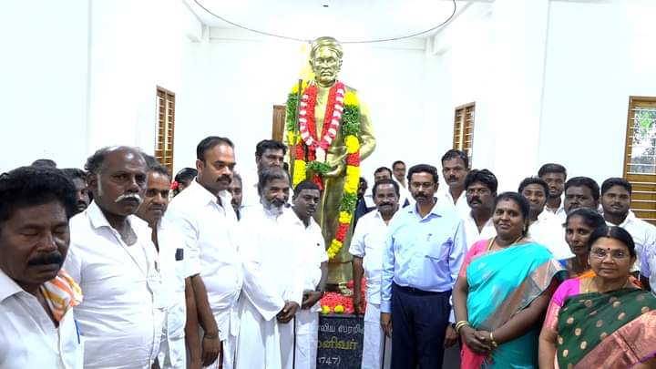  காமநாயக்கன்பட்டியில் வீரமாமுனிவர் மணிமண்டபம் திறப்பு