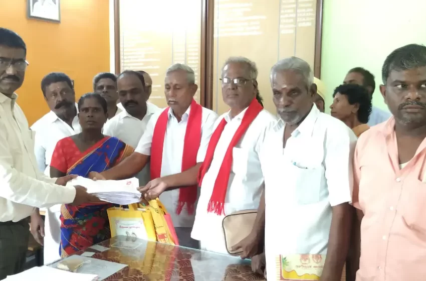  தகுதி உள்ள அனைத்து பெண்களுக்கும் மகளிர் உரிமைதொகை வழங்க கோரி இந்திய கம்யூனிஸ்டு ஆர்ப்பாட்டம்