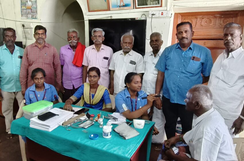  கோவில்பட்டியில் இலவச கண் பரிசோதனை முகாம்