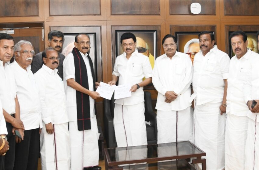  திமுக கூட்டணியில் விடுதலை சிறுத்தைகள், மதிமுகவுக்கு தொகுதி ஒதுக்கீடு