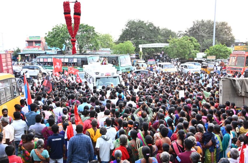  கோவில்பட்டியில் டைட்டல் பார்க்; தேர்தல் பிரசாரத்தில் கனிமொழி பேச்சு