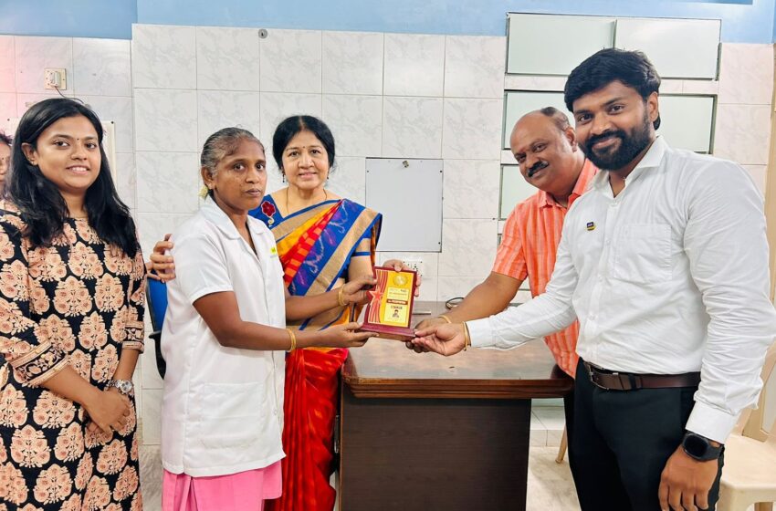  கோவில்பட்டியில்  செவிலியர்களுக்கு ‘நைட்டிங்கேல்’ விருது