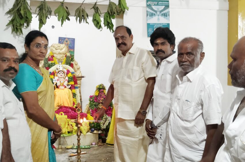  கோவில்பட்டி அருகே கங்கன்குளம் கருங்காளியம்மன் கோவில் கொடை விழா