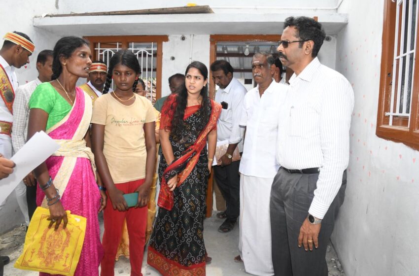  “உங்களைத் தேடி உங்கள் ஊரில்”- எட்டயபுரம் பகுதியில் ஆட்சியர் கோ.லட்சுமிபதி ஆய்வு