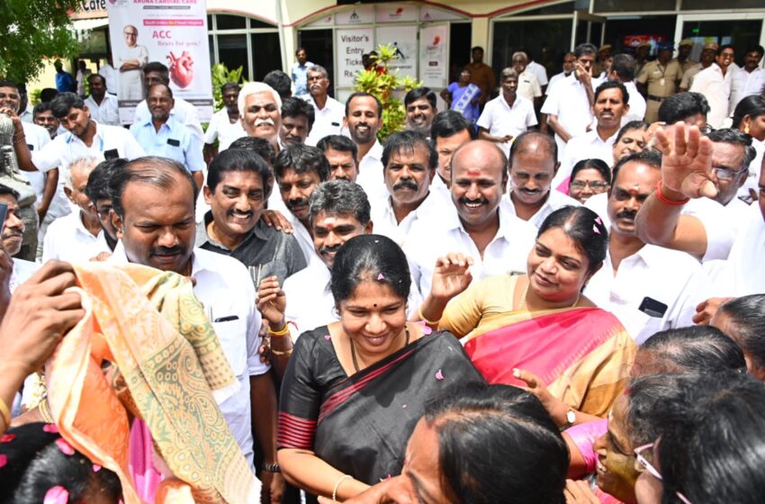  கனிமொழி எம்.பி. தூத்துக்குடி வருகை; இன்று மாலை, பொதுமக்களை சந்தித்து நன்றி தெரிவிக்கிறார்