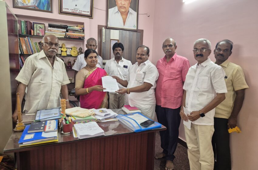  அமைச்சர் கீதா ஜீவனுடன் கோவில்பட்டி தீப்பெட்டி உற்பத்தியாளர்கள் சந்திப்பு