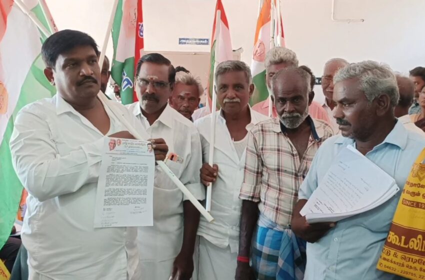  மனு அளித்து ஓராண்டு ஆகியும் நடவடிக்கை இல்லை”-ஜமாபந்தி அதிகாரிகளை கண்டித்து த. மா.கா. உள்ளிருப்பு போராட்டம்