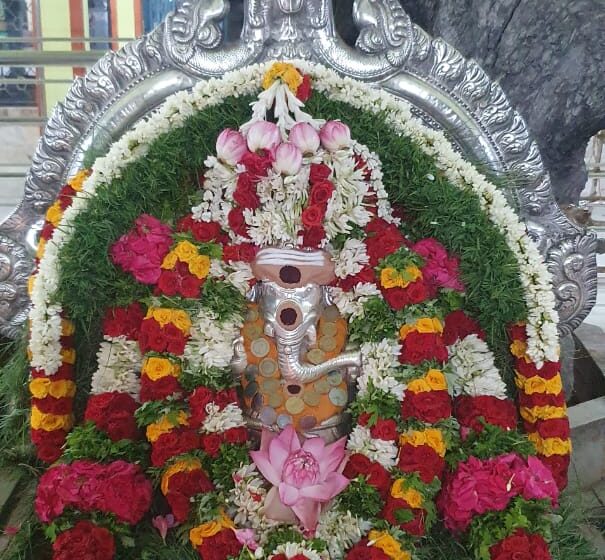  ஓடைப்பட்டி வன்னி விநாயகர் கோவிலில் சங்கடஹர சதுர்த்தி பூஜை
