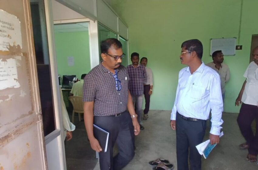  கோவில்பட்டி வட்டார போக்குவரத்து அலுவலகத்தில் லஞ்ச ஒழிப்பு துறை போலீசார் திடீர் சோதனை‌