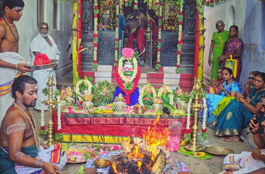  கோவில்பட்டி காளியம்மன் கோவில் வருடாபிஷேக விழா
