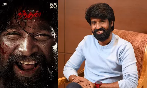  சசிகுமார் நடிப்பில் வெளியாகும் `நந்தன்’ படக்குழுவுக்கு நடிகர் சூரி பாராட்டு