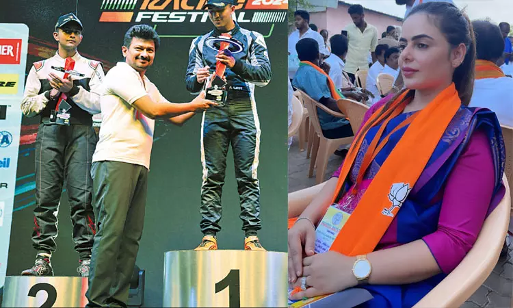  பார்முலா 4 கார் பந்தயம்: அமைச்சர் உதயநிதி ஸ்டாலினுக்கு  பாஜக நிர்வாகி  பாராட்டு