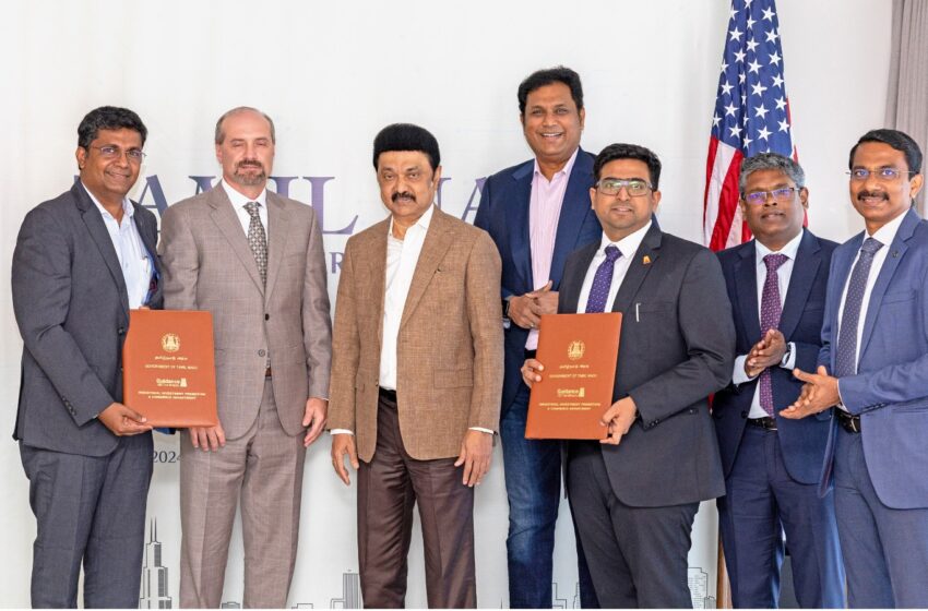  கேட்டர்பில்லர் நிறுவனத்துடன் தமிழக அரசு ரூ.500 கோடிக்கு ஒப்பந்தம்