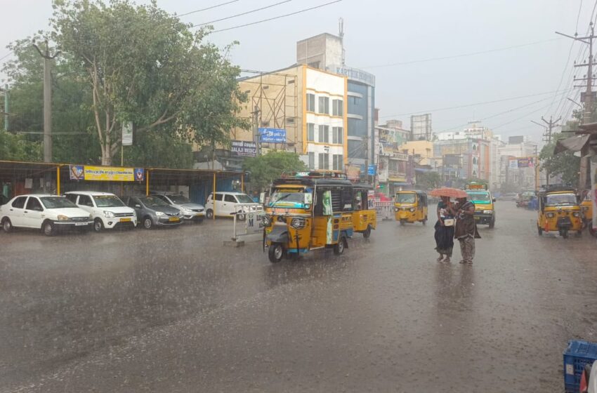  கோவில்பட்டியில் 17 ஆண்டுக்கு பிறகு 100 மி.மீ.அளவை கடந்த மழை
