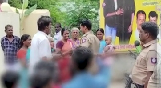  கோவில்பட்டி பள்ளி பற்றி சர்ச்சை வசனம் : வேட்டையன் திரைப்படத்தை ஒளிபரப்ப எதிர்ப்பு -போராட்டம் 