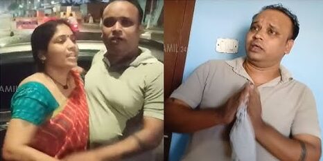  போலீஸ்காரரை ஆபாசமாக திட்டி சண்டை போட்ட ஜோடி சிறையில் அடைப்பு