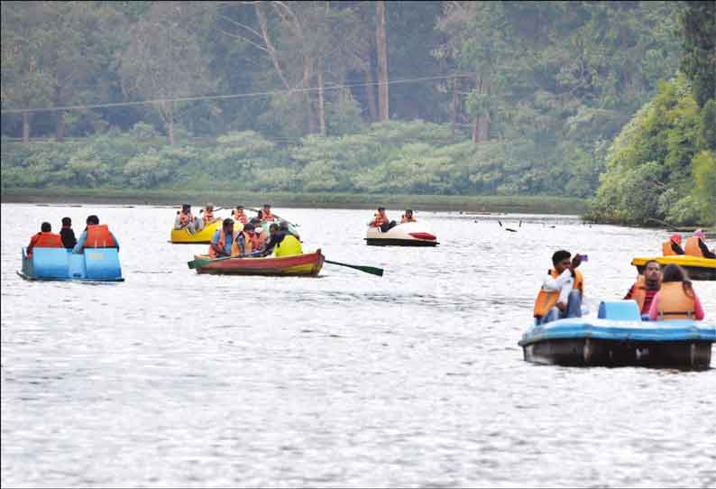  தற்காலிகமாக ஊட்டியில் படகு சவாரி நிறுத்தம்