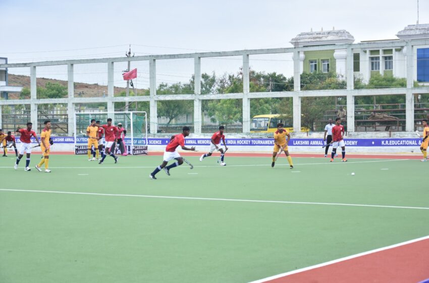 கோவில்பட்டியில் அகில இந்திய ஆக்கி; இன்று காலை நடந்த போட்டியில் டெல்லி பஞ்சாப் நேஷனல் வங்கி வெற்றி