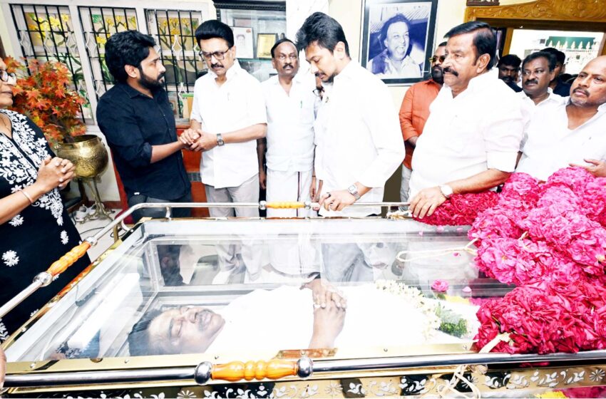  நடிகர் ராஜேஷ் மறைவுக்கு முதல்-அமைச்சர் மு.க. ஸ்டாலின் இரங்கல்