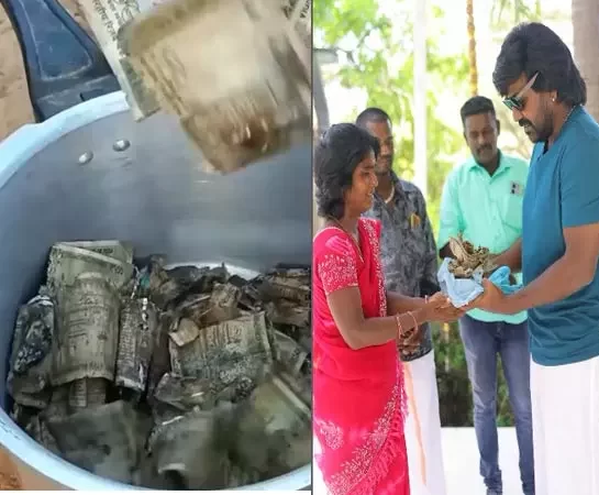  கரையான் அரித்த ரூ.1 லட்சம்; பாதிக்கப்பட்ட பெண்ணுக்கு நடிகர் ராகவா லாரன்ஸ் உதவி
